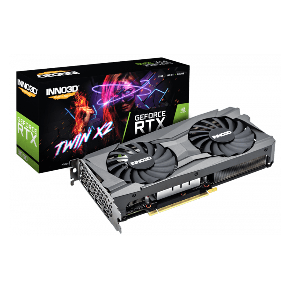 GPU INNO3D GEFORCE RTX 4060 TI 8GB TWIN X2 8GB GDDR6 128-BIT