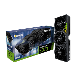 PLACA DE VIDEO PALIT GEFORCE RTX 5070 GAMINGPRO 12GGB 192BITS NE75070019K9-GB2050A