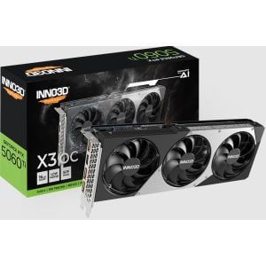 GPU INNO3D GEFORCE RTX 5060 TI 16GB 128BITS GDDR7 X3 OC N506T3-16D7X-191073L