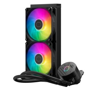 WATER COOLER MASTERLIQUID CORE SPECTRUM 240L PRETO 2 FANS ARGB   |  MLW-D24M-A18PS-R1
