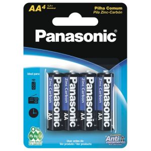 PILHA COMUM AA C/4 UM-3SHS - 1