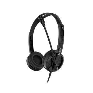 FONE DE OUVIDO HEADSET OFFICE HB300 DRIVER 30MM C/ CABO P2/P3 3.5MM - PHB300