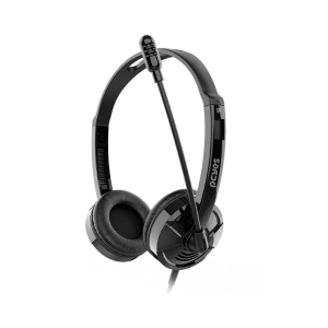 FONE DE OUVIDO HEADSET OFFICE HB500 DRIVER 30MM C/ CABO USB - PHB500