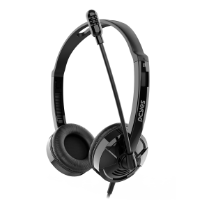 FONE DE OUVIDO HEADSET OFFICE HB500 DRIVER 30MM C/ CABO USB - PHB500