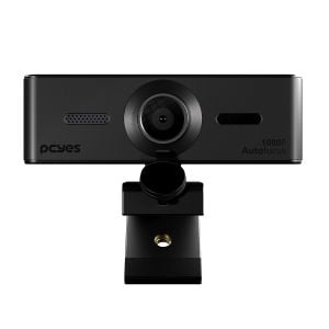 WEBCAM PCYES RAZA FULL HD 1080P 60FPS FOCO AUTOMATICO COM MICROFONE - RAZA FHD-03