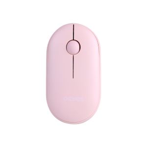 MOUSE SEM FIO COLLEGE PINK 1600DPI - MULTI DEVICE (WIRELESS + BLUETOOTH) - SILENT CLICK - PMCWMDSCP