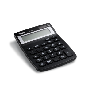 CALCULADORA DE MESA 12 DIGITOS MV-4124 PRETA