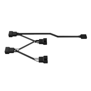 CABO ADAPTADOR SPLITTER PARA FANS PWM 1 ENTRADA 4 SAIDAS PCYES - SPTPWM4PCY
