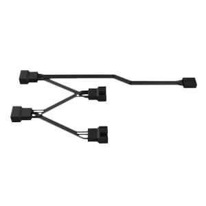 CABO ADAPTADOR SPLITTER PARA FANS PWM 1 ENTRADA 4 SAIDAS PCYES - SPTPWM4PCY