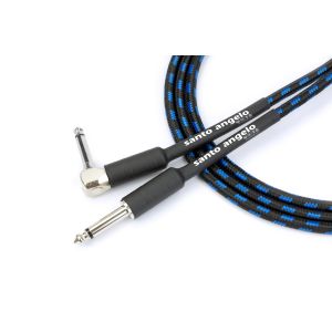 CABO DE GUITARRA ANGEL TX  0,30 MM P10/P10 90º 15FT 4,57M TEXTIL - 3