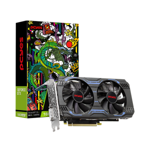 GPU GTX 1660 SUPER GDDR6 6GB 192 BITS FULL SIZE DUAL FAN - PA1660S6GR6DF