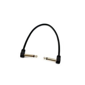 CABO PEDAL NINJA 0,20MM P10 90º/P10 90º 15CM 0,50FT PRETO