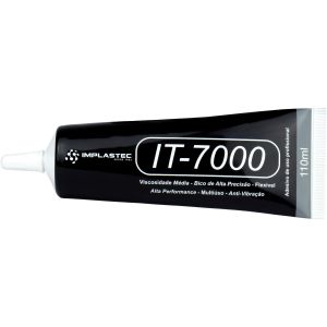 COLA PARA TELA CELULAR IT7000 PRETA 110ML - 1