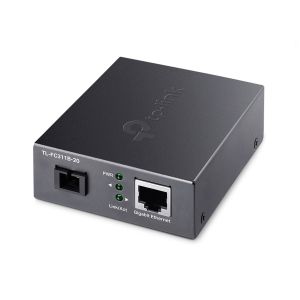 CONVERSOR DE MIDIA 20KM WDM GIGABIT TL-FC311B-20 SMB - 1