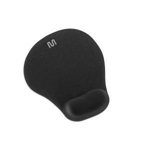 MOUSE PAD GEL PEQUENO PRETO AC021
