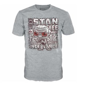 POP! TEES CAMISETA MARVEL- STAN LEE - TAM. PP