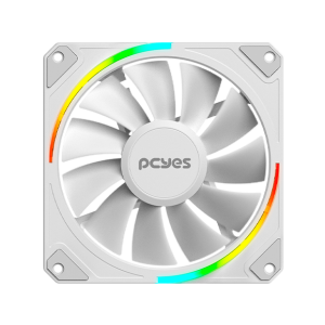 COOLER FAN PARA GABINETE SANGUE FRIO 3 ARGB WHITE GHOST 120MM PCYES - ARGBSF3WGBR