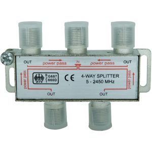 DIVISOR ALTA 5-2450MHZ 4 SAIDAS PCT 5UN
