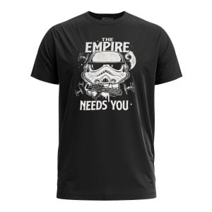 POP! TEES CAMISETA INFANTIL E POCKET POP! STAR WARS - STORMTROOPER - TAM G