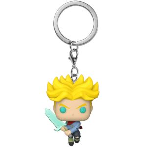 CHAVEIRO POP! DRAGON BALL SUPER - SUPER SAIYAN TRUNKS COM SWORD