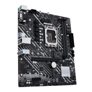 PLACA MAE ASUS PRIME H610M-E D4 LGA 1700 2XDDR4 64GB VGA, HDMI, DP, 2 M.2 NVME, 1X16, 2 X1 2XUSB 3.2, 2XUSB 2.0, 4XSATA