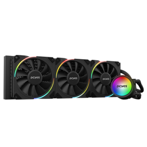 WATER COOLER SANGUE FRIO 3 ARGB BLACK VULCAN 360MM - TDP 350W - ARGBSF3360BR