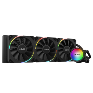 WATER COOLER SANGUE FRIO 3 ARGB BLACK VULCAN 360MM - TDP 350W - ARGBSF3360BR