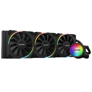 WATER COOLER SANGUE FRIO 3 ARGB BLACK VULCAN 360MM - TDP 350W - ARGBSF3360BR