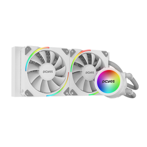 WATER COOLER SANGUE FRIO 3 ARGB WHITE GHOST 240MM - TDP 250W - ARGBSF3240WGBR