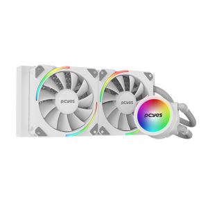 WATER COOLER SANGUE FRIO 3 ARGB WHITE GHOST 240MM - TDP 250W - ARGBSF3240WGBR