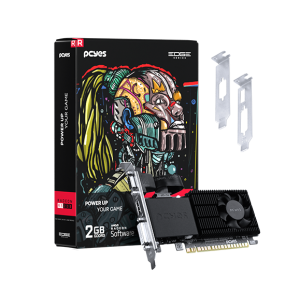 GPU AMD RADEON R5 220 2GB DDR3 64 BITS PROJETO EDGE LOW PROFILE SINGLE FAN - PPER5DR3LPBR
