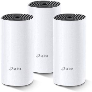 ROTEADOR WIRELESS GIGABIT 10/100/1000 AC1200 MESH MU-MIMO 2.4/5GHZ DECO M4 PACK C/ 3 UNIDADES - 1