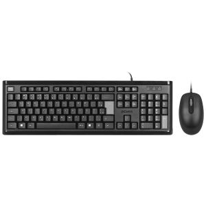 KIT TECLADO E MOUSE USB PCYES CLASSIC - CABO 2 METROS - KCBK