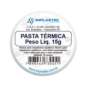 PASTA TERMICA POTE 15G (30 UN) - 1