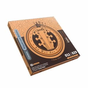 ENCORDOAMENTO NÍQUEL PLATED STEEL C/BOLINHA P/CAVACO 0.011 - 0.029 - RVCA11N