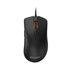 MOUSE GAMER PCYES HYDRUS BLACK VULCAN - 12400 DPI - RGB - 6 BOTÕES - PMGHBV