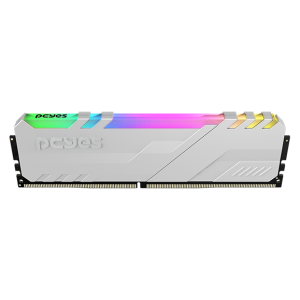 MEMORIA GAMER PCYES UDIMM 8GB DDR4 3200MHZ WHITE COM RGB - PM083200D4WR