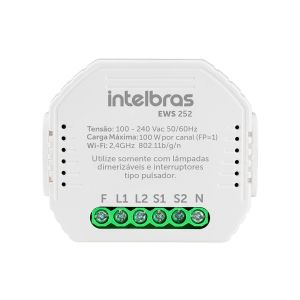 INTERRUPTOR CONTROLADOR DIMMER SMART WI-FI EWS 252 4850032