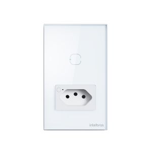 TOMADA SIMPLES 10A SMART WI-FI ETS 2001 BRANCO 4850066 - 1