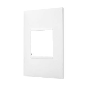 PLACA 2 POSTOS 4X2 BRANCA 618502BC