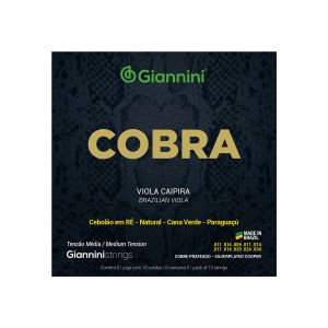 ENCORDOAMENTO VIOLA ACO COBRA GESVM