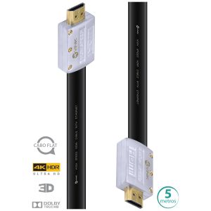 CABO HDMI 2.0 4K DESMONTAVEL 5M H20FL-5
