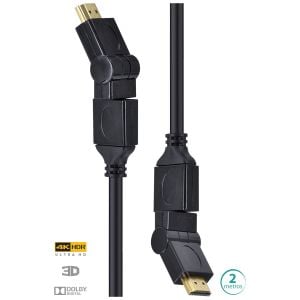 CABO HDMI 2.0 4K CONECT.360 2M H20B360-2