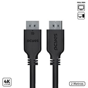 CABO DISPLAYPORT MACHO 2 METROS - PDPM-2