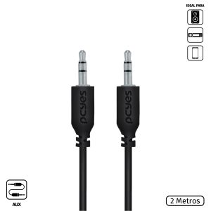 CABO P2 3.5MM MACHO 2 METROS P35M-2