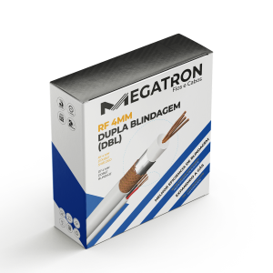 CAIXA CABO COAXIAL RF 0,4/2,5 DBL + 2X26AWG 100M BR