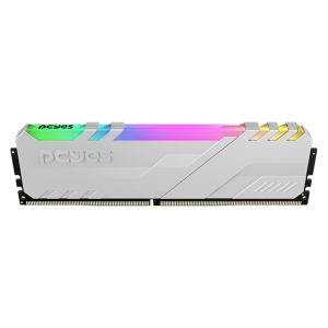 MEMORIA GAMER PCYES UDIMM 16GB DDR5 5600MHZ WHITE COM RGB - PM165600D5WR