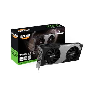 GPU INNO3D GEFORCE RTX 5060 TI 8GB 128BITS GDDR7 TWIN X2 OC N506T2-08D7X-193075N - 1