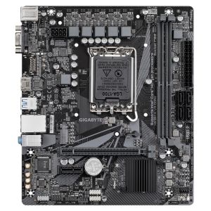 PLACA MÃE GIGABYTE INTEL H610M H V3 LGA 1700 MATX M.2 NVME 2XDDR4 MAX. 64GB 1XD-SUB/HDMI 2XUSB 3.2 4XUSB 2.0 - 2