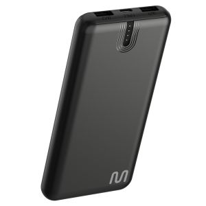 POWER BANK 10.000 MAH COM LUZ INDICADORA DE BATERIA - CB173